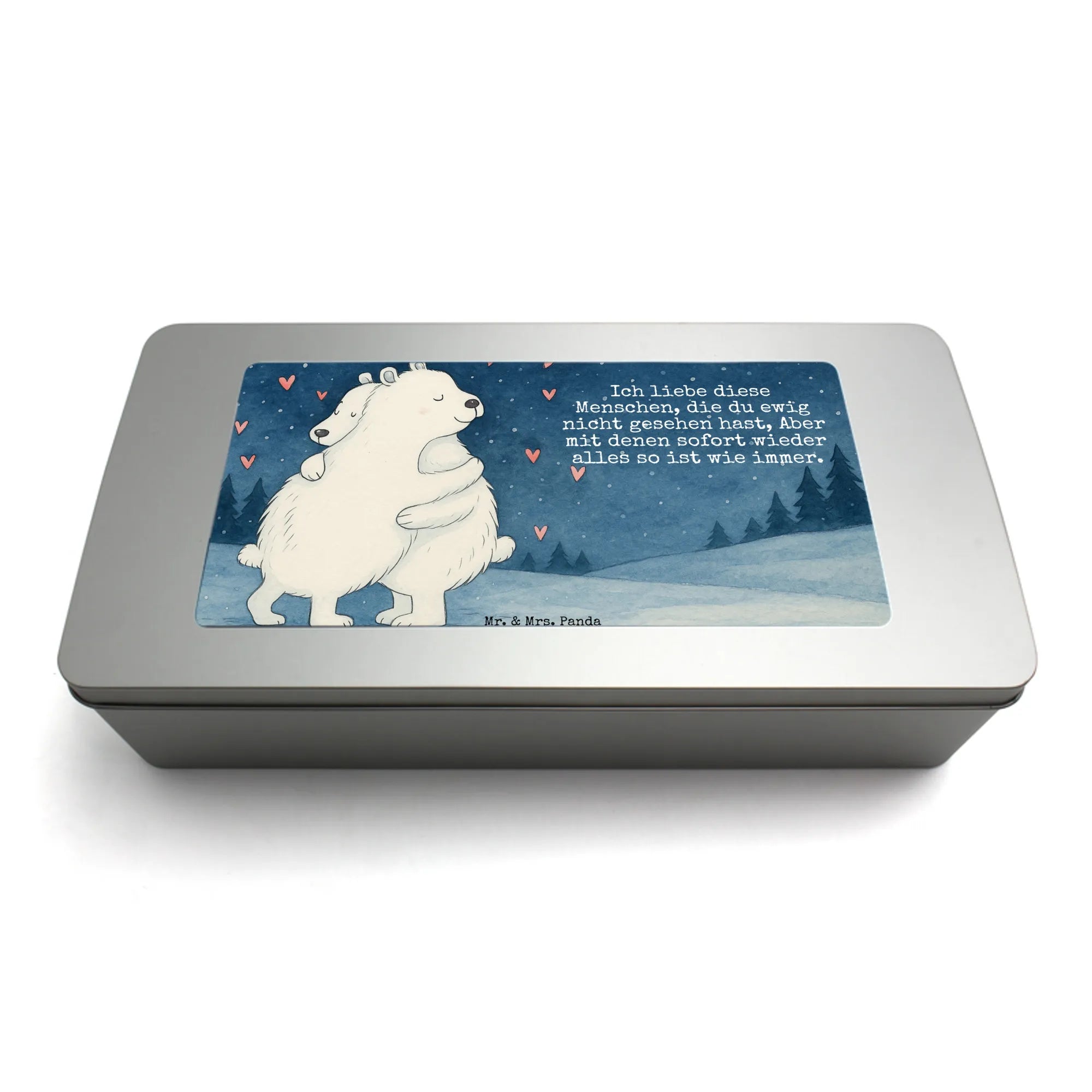 Puzzle Icebear Embrace Design special gifts, card, good mood, funny sayings, animal lover, hand drawn, cute animal motives, cute, small animals, gift ideas, gifts