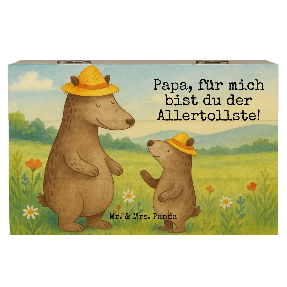 Holzkiste Bären mit Hut Design fotokiste, Geschenkbox, fotobox, Aufbewahrungstruhe, Erinnerungskiste, holzschatulle, Holzbox mit Deckel, schmuckbox, Holzkiste, Truhe, Aufbewahrungsbox Holz, Kiste, Kiste mit Deckel, Schatzkiste, Aufbewahrungsbox aus Holz, Box, holzschachtel, geschenkbox mit deckel, schmuckkiste, Holz Aufbewahrungsbox, erinnerungsbox holz, geschenkbox holz, Aufbewahrungskiste, box holz, geschenkkiste, Erinnerungsbox, Holzkiste mit Deckel, Schatulle, schatztruhe, Box aus Holz, Holztruhe, truhe mit deckel, Holzbox, schatzkiste holz, aufbewahrungskiste mit deckel, schmucktruhe, truhe holz, kiste holz, holzkästchen, Muttertag, Vatertag, Bruder, Papa, Oma, Opa, Mama, Familie, Schwester, Sohn, Lieblingsmensch, Family, Bären, Söhne, Vater-Sohn, Paps, Dad, Papi, Bär, Kind, Vater, Vorbild, Daddy, Kinder