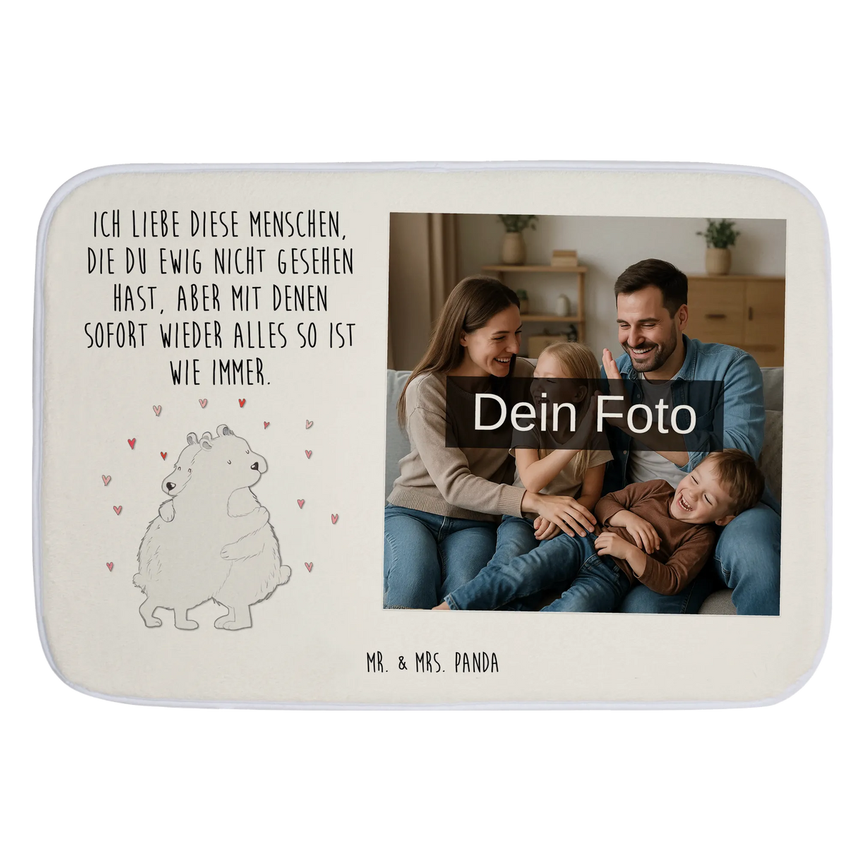 Personalisierte Foto Badematte Eisbär Umarmen Badläufer Mit Bild, Badematte mit Bild, Badezimmerteppich Mit Foto, Badezimmermatte Mit Foto, Fotobadematte, Badteppich mit Foto, Duschvorleger Mit Foto, Foto Badematte, Foto Badvorleger, Foto Duschvorleger, Badematte mit Foto, Badteppich Mit Bild, Foto Badteppich, Badläufer mit Foto, Badvorleger Mit Foto, Lustige Sprüche, Tiere, Tiermotive, Gute Laune