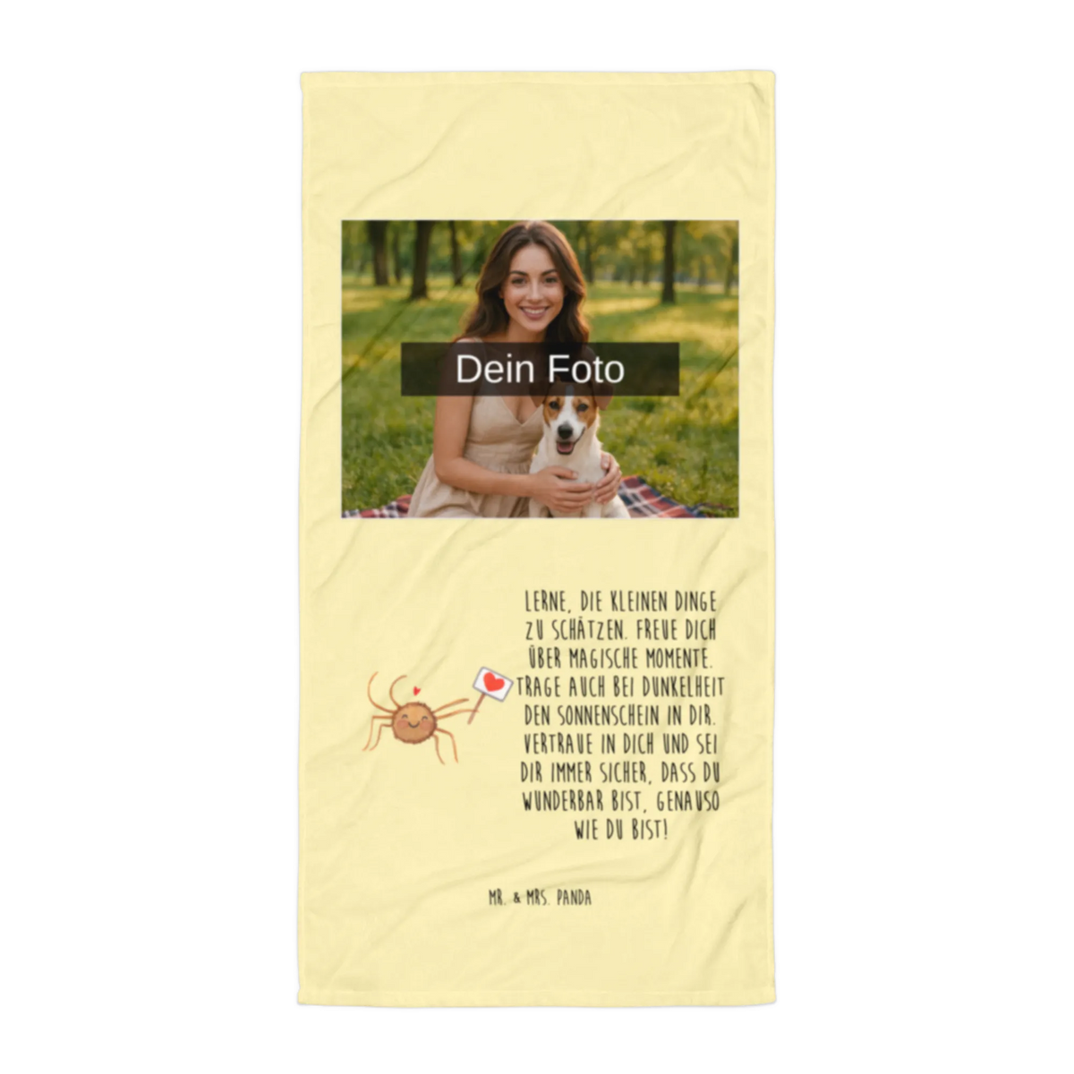 Photo XL Towel Spider Agatha Motivation Spider Agathe, Spider, Agathe, Videos, Merchandise