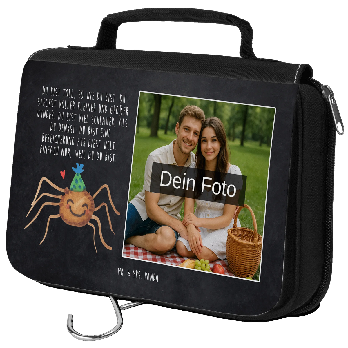 Personalisierter Foto Kulturbeutel Spinne Agathe Party Foto Kulturbeutel, Schminktasche Mit Foto, Waschtasche mit Foto, Kosmetiktasche Mit Foto, Fotogeschenk Kulturbeutel, Kosmetikbeutel Foto, Necessaire Mit Bild, Kulturtasche Foto, Kulturtasche mit Foto, Kulturtasche Mit Bild, Waschbeutel Mit Eigenem Foto, Foto Kosmetikbeutel, Fotogeschenk Kosmetiktasche, Kosmetiktasche Foto, Toilettentasche Mit Wunschbild, Reisebeutel Mit Foto, Kulturbeutel Mit Foto, Kulturbeutel Foto, Waschtasche Foto, Kosmetikbeutel mit Foto, Spinne Agathe, Spinne, Agathe, Videos, Merchandise, Selbstliebe, Glück, Wunder, Motivation