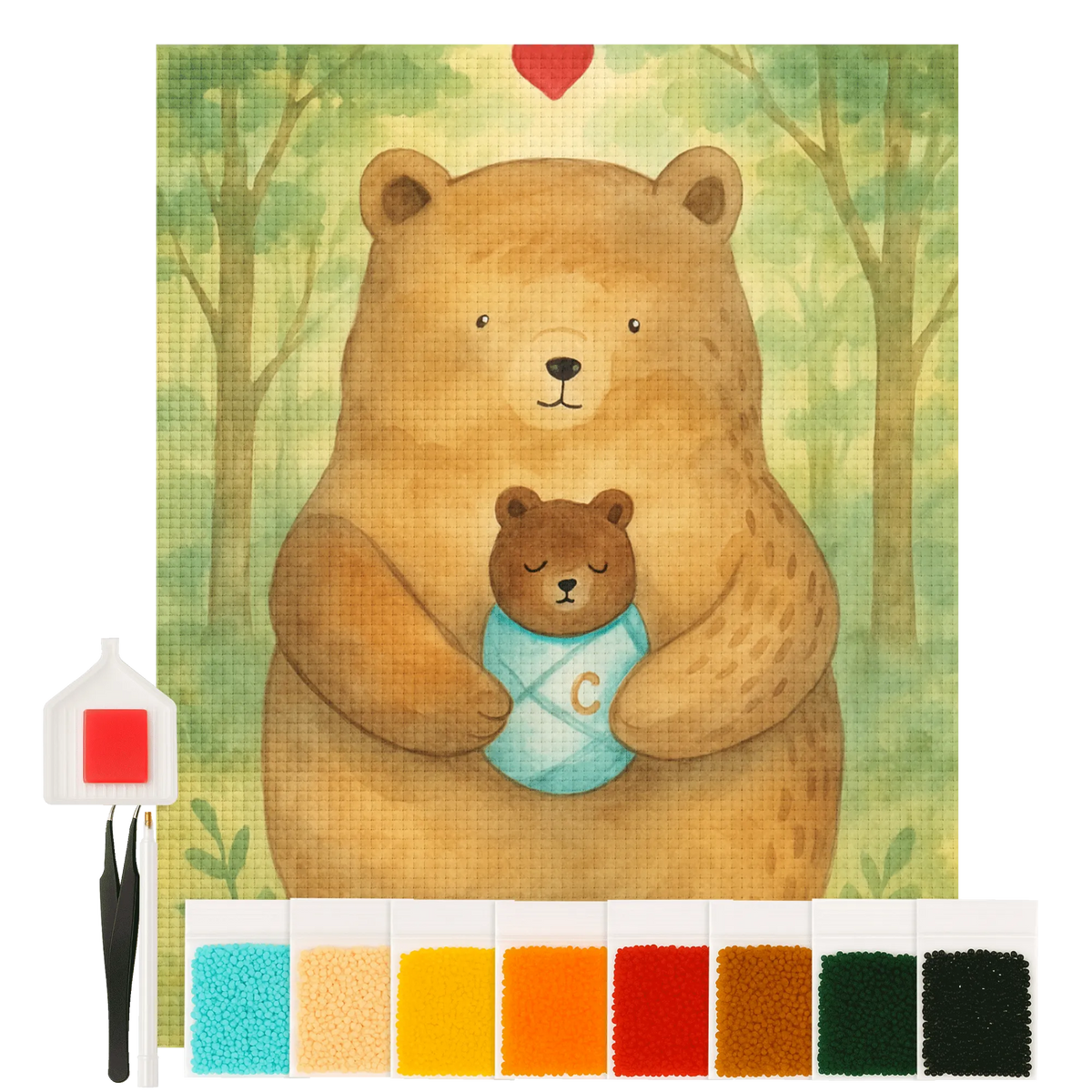 Diamond Painting Bär Baby Design Diamant Malen, diamant malerei, diamantbild, diamant gemälde, diamant mosaik, 5d diamond painting, diamant bilder, Bild mit Diamanten, 5d diamant painting, diamond art, diy diamond painting, diamant stickerei set, strassbilder, diamant painting, strass malerei, diamant painting kit, diamond painting bilder, diamant kunst, Diamant Basteln, malen mit diamanten, mosaik malerei, diamant malerei set, diamond painting komplettset, diamond painting set, diamant malset, diamant steine bilder, Kristallbild, diamant stickerei, Diamant Malen nach Zahlen, diamond painting kit, diamant painting bilder, steinchenbilder, Diamond Painting, diamant bastelset, funkelbilder, glitzerbild, mosaik bilder, diamant painting set, mosaik set, Teddy, Bär, Teddybär, Geburtstag, Baby, Glückwunsch, Täufling, Enkelin, Geburt, Taufe, Eltern, Nichte, Neffe, Mutter, Enkel