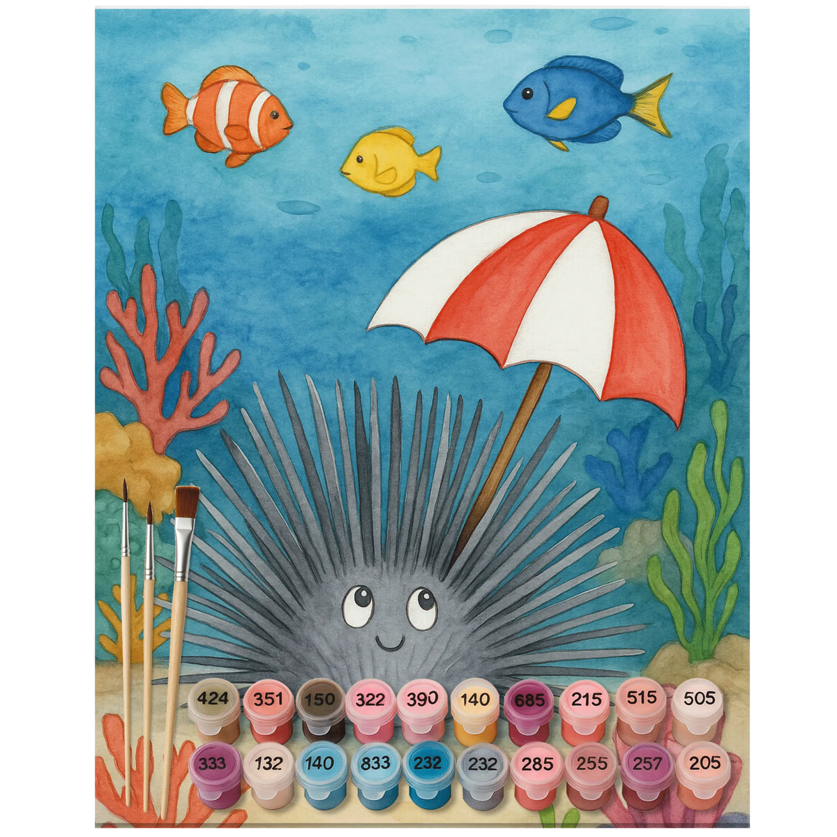 Malen nach Zahlen Seeigel Design malerei nach zahlen, Malen nach Zahlen Leinwand, Acryl Malen nach Zahlen, leinwand malerei, diy set, malset, Malen nach Zahlen, Malen nach Zahlen Bild, DIY Malen nach Zahlen, acryl malset, malen mit zahlen, malen nach zahlen set, leinwand malset, kreativ set, acrylmalerei set, Zahlenbild, Urlaub, Meer, Meerestiere, Seeigel, Achtsamkeit, Selbstakzeptanz, Selbstliebe, Hier und Jetzt, Leben, Lebe