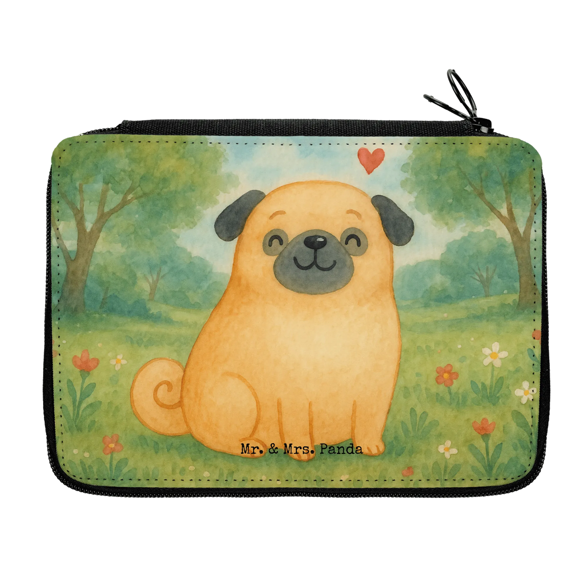 Federmappe Mops Design Stiftemappe, Federmappe, Schlampermäppchen, Schlamper, Federmappe Set, Kinder Federmappe, Etui, Federmäppchen, schulmäppchen set, Malmappe, Mäppchen, Bleistiftetui, Stifteetui, Bleistift Etui, Buntstiftetui, reiseetui, Schreibmappe, Schüleretui, Buntstiftmäppchen, Stifte Etui, Stiftebeutel, Etui für Stifte, Schulmäppchen, Zeichenetui, Federpenal, Schreibetui, Stiftetasche, Federtasche, Farbstiftetui, Schuletui, Sprüche, Hund, Hunderasse, Hundebesitzer, Hundemotiv, Haustier, Tierliebhaber, Mops, Liebe, Hundeliebe