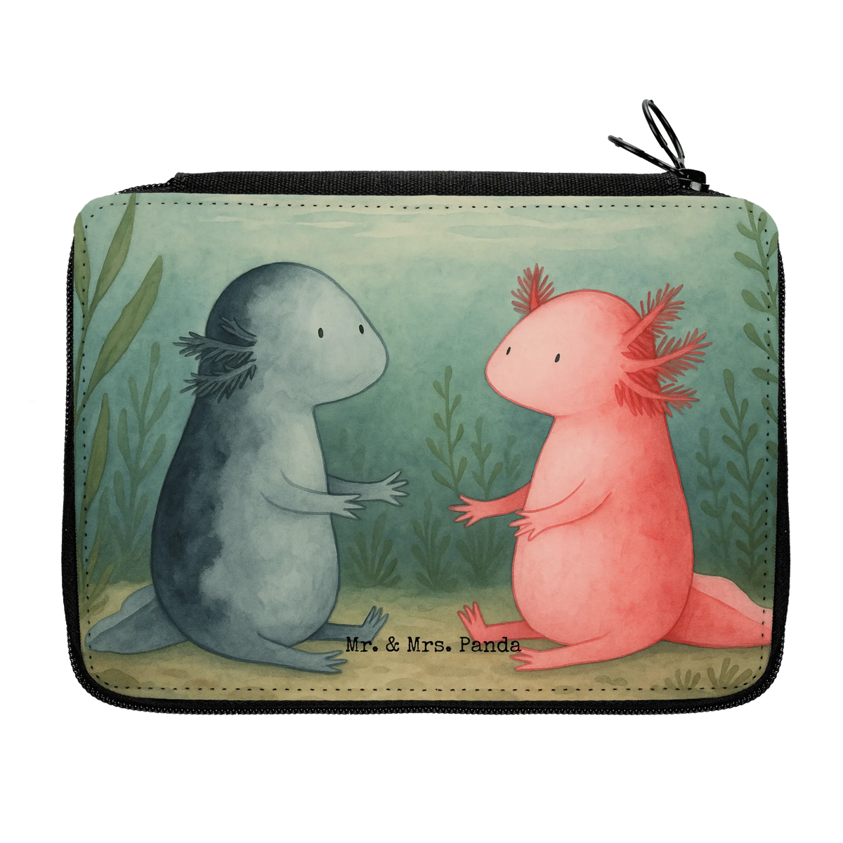 Federmappe Axolotl Liebe Design Schreibetui, Stiftetasche, Federmäppchen, Etui, Federtasche, schulmäppchen set, Stifte Etui, Stiftebeutel, Federpenal, Federmappe, Federmappe Set, Schreibmappe, Buntstiftetui, Malmappe, Stifteetui, Zeichenetui, Bleistiftetui, Etui für Stifte, Kinder Federmappe, Schüleretui, Schulmäppchen, Stiftemappe, Schlamper, Bleistift Etui, Buntstiftmäppchen, reiseetui, Mäppchen, Schlampermäppchen, Schuletui, Farbstiftetui, Molch, Axolotl, Lurch, Liebe, Ehemann, Liebesbeweis, Freund, Schwanzlurch, Große Liebe, Valentinstag, Axolot, Verlobter, Lurche, Jahrestag
