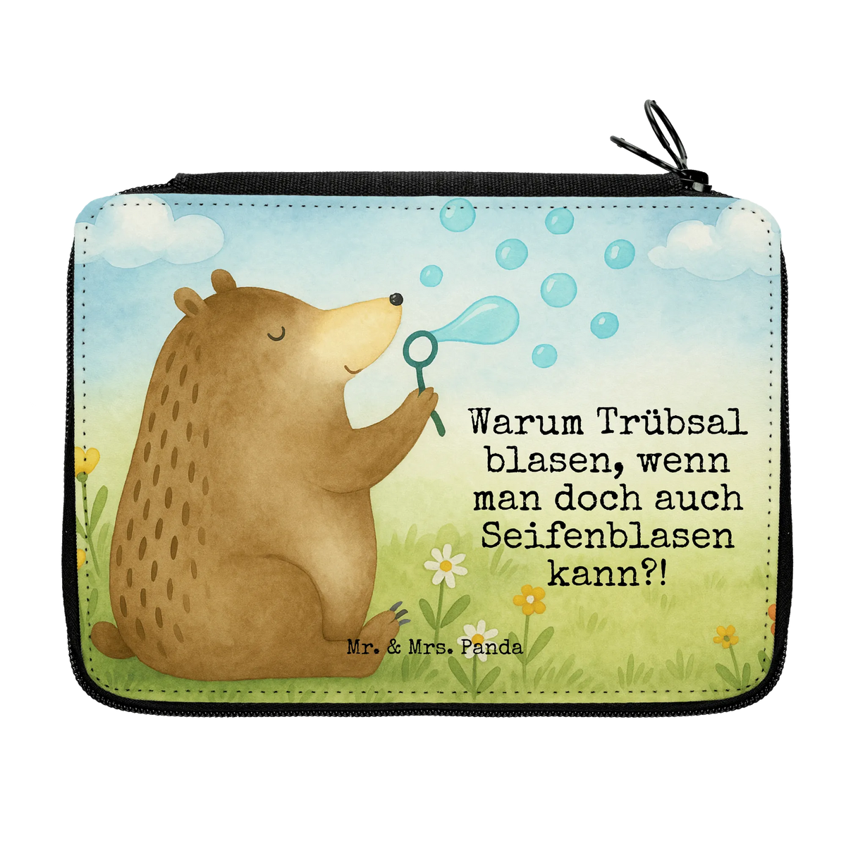Federmappe Bär Seifenblasen Design Schuletui, Schlampermäppchen, Bleistift Etui, Kinder Federmappe, Malmappe, Zeichenetui, Stiftebeutel, Buntstiftetui, Federmappe, Stiftemappe, Etui, reiseetui, schulmäppchen set, Federmäppchen, Schlamper, Bleistiftetui, Schreibmappe, Federpenal, Stifteetui, Etui für Stifte, Federmappe Set, Federtasche, Schüleretui, Stiftetasche, Schreibetui, Mäppchen, Schulmäppchen, Buntstiftmäppchen, Farbstiftetui, Stifte Etui, Teddy, Bär, Teddybär, Seifenblasen Bär Lustig Sein Glücklich Traurig Happy