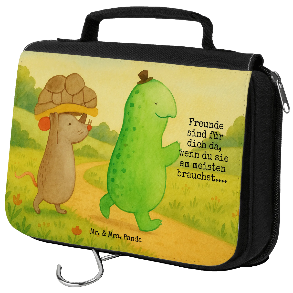 Kulturbeutel Schildkröte Maus Design Kosmetiktasche, Reise-Kulturtasche, beautycase, beauty case, Kulturtasche, Make-Up Tasche, Waschbeutel, Kulturbeutel, Schminkbeutel, badtasche, Toilettentasche, duschbeutel, Kosmetikbeutel, Reisebeutel, hygienebeutel, Necessaire, Waschtasche, Schminktasche, hygienetasche, kosmetiktäschchen, kulturtäschchen, Schildkröte, Beste Freundinnen, Freundinnen, Beste Freunde, Maus, Freunde