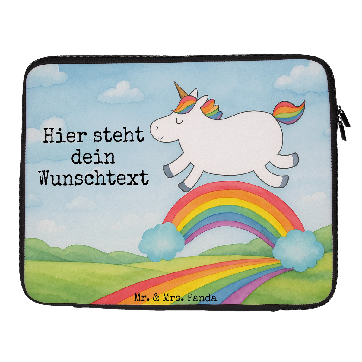 Personalized Notebook Bag unicorn rainbow Design gift, unicorn highway, unicornpower, unicorn love, birthday present, expressway, unicorn car, rainbow