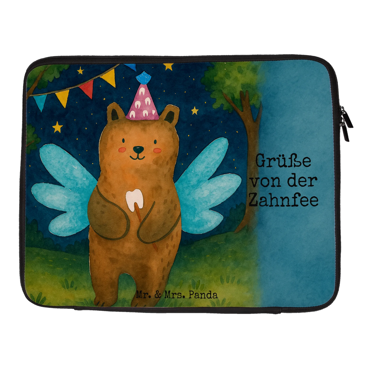 Notebook Tasche Bär Zahnfee Design Laptop Sleeve, Notebook-Sleeve, Notebookhülle, Notebook Case, Hülle Laptop, Notebook Sleeve, Laptop Hülle, Laptop-Sleeve, Notebooktasche, Laptophülle, Schutzhülle Notebook, Laptop-Case, Notebook Tasche, Schutzhülle Laptop, Notebook Hülle, Notebook-Case, Tasche Laptop, Laptoptasche, Laptop Tasche, Computertasche, Laptop-Hülle, Laptop Case, Teddy, Bär, Teddybär, Milchzahn, Erster Zahn, Fee, Zahnfee