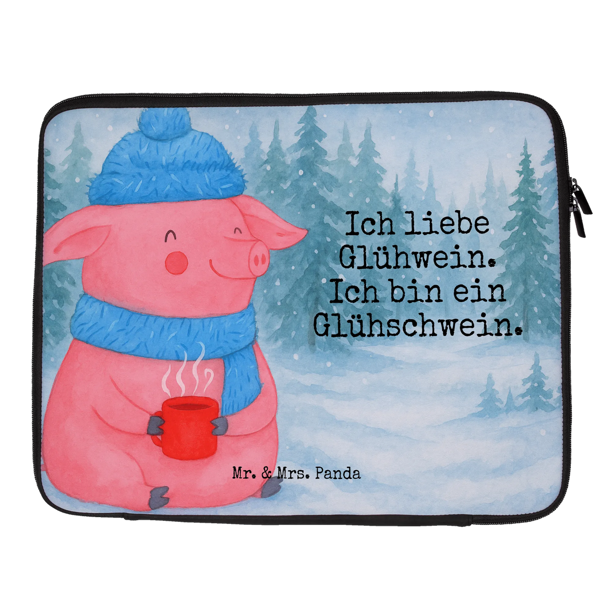 Notebook Tasche Schwein Glühwein Design Laptoptasche, Laptop-Sleeve, Schutzhülle Notebook, Notebook Tasche, Notebook-Sleeve, Laptop-Case, Tasche Laptop, Schutzhülle Laptop, Laptop Tasche, Laptop-Hülle, Notebook Hülle, Notebooktasche, Laptophülle, Laptop Hülle, Notebookhülle, Laptop Case, Hülle Laptop, Laptop Sleeve, Notebook Sleeve, Computertasche, Notebook-Case, Notebook Case, Wintermotiv, Nikolaus, Advent, Weihnachten, Heiligabend, Winter, Weihnachtsdeko, Punsch, Glühschwein, Glühwein, Weihnachtsmarkt