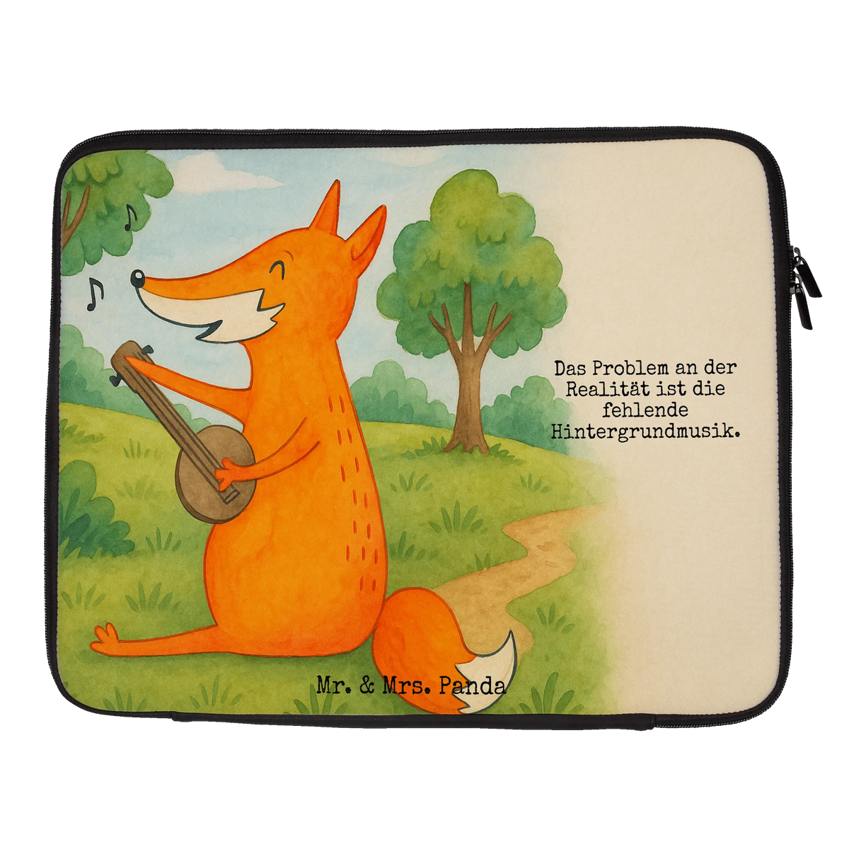 Notebook Tasche Fuchs Gitarre Design Schutzhülle Notebook, Laptop-Sleeve, Laptop-Case, Hülle Laptop, Laptop Sleeve, Laptoptasche, Laptop Hülle, Notebook Sleeve, Laptop Case, Notebook-Case, Laptop Tasche, Notebook-Sleeve, Notebook Tasche, Notebookhülle, Computertasche, Laptop-Hülle, Notebooktasche, Laptophülle, Notebook Hülle, Notebook Case, Tasche Laptop, Schutzhülle Laptop, Fuchs, Geschenk Musiker, Sängerin, Füchse, Musikerin, Sänger, Musik Spruch, Gitarre