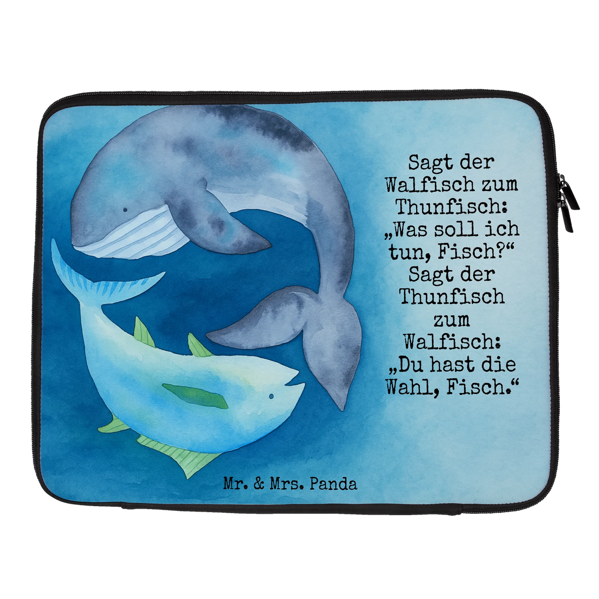 Notebook Tasche Walfisch Thunfisch Design Notebook Hülle, Notebook Tasche, Laptop Sleeve, Notebooktasche, Laptop Case, Notebook-Sleeve, Hülle Laptop, Laptop-Case, Notebook Case, Notebookhülle, Notebook-Case, Laptop Tasche, Computertasche, Tasche Laptop, Schutzhülle Laptop, Laptophülle, Laptop-Hülle, Laptop Hülle, Laptoptasche, Laptop-Sleeve, Schutzhülle Notebook, Notebook Sleeve, Gute Laune, Lustige Sprüche, Tiere, Tiermotive, Tunfisch, Witz, Flachwitz Geschenk, Spruch Des Tages, Spruch Lustig, Wahl, Wortwitz Lustig, Wal, Flachwitz