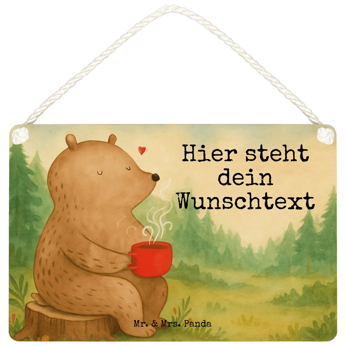 Personalisiertes Deko Schild Bär Kaffee Design Türschilder mit Namen, Türschilder personalisiert, Namensschilder personalisiert, Personalisiertes Holzschild, Schild personalisiert, Personalisiertes Deko Schild, Personalisiertes Schild, Dekoschild Personalisiert, Teddy, Bär, Teddybär, Motivation, Morgenroutine, Welt Retten, Kaffee, Coffee, Welt Erobern, Guten Morgen, Bären