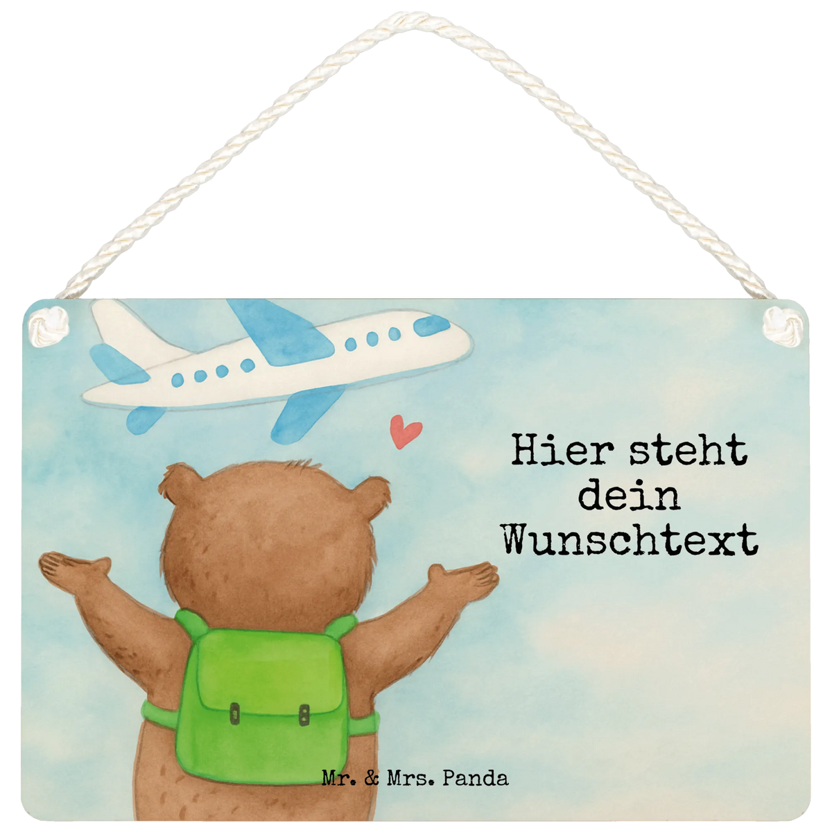 Personalisiertes Deko Schild Bär Flugzeug Design Türschilder personalisiert, Schild personalisiert, Personalisiertes Holzschild, Personalisiertes Deko Schild, Türschilder mit Namen, Personalisiertes Schild, Namensschilder personalisiert, Dekoschild Personalisiert, Freundin, Freund, Liebe, Liebesgeschenk, Jahrestag, Verlobung, Partner, Ehemann, Ehefrau, Heiraten, Heiratsantrag, Hocheitstag, Geschenk für Partner, für Männer, Geschenk für Freundin, Valentinstag, Hochzeitstag, Mitbringsel, für Ehemann, Liebesbeweis, Geschenk für Frauen