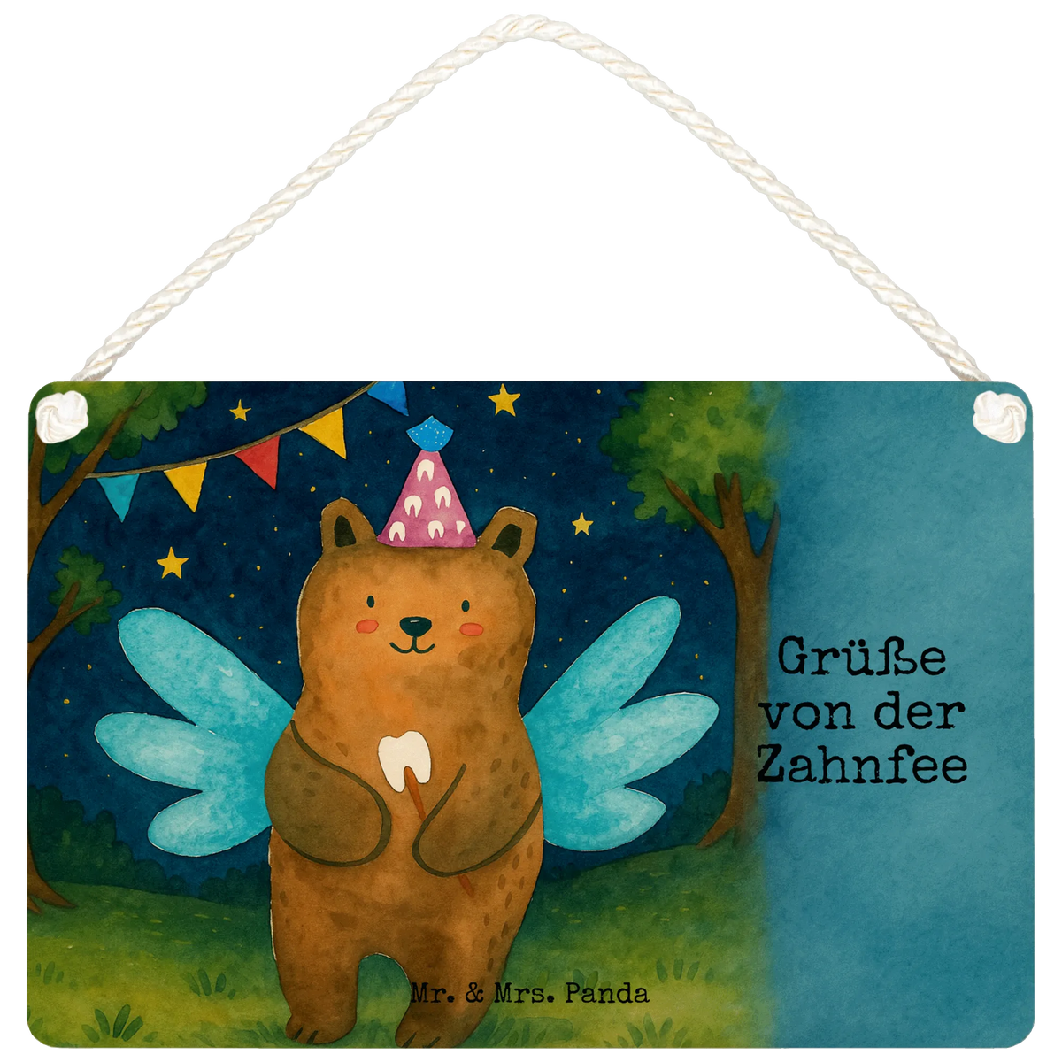 Deko Schild Bär Zahnfee Design Wandbild Holz, Schild, Deko Schild, kleine aufmerksamkeit, wandtafel, Holzschild, Dekoschild, wandhänger, Dekobrett, Motivschild, sprüche schild, hängeschild, Wandschild, Spruchschild, holzbild, dekotafel, Türschild, Deko Wandtafel, Deko Wandbild, Dekoration Schild, Bär, Teddy, Teddybär, Fee, Erster Zahn, Zahnfee, Milchzahn