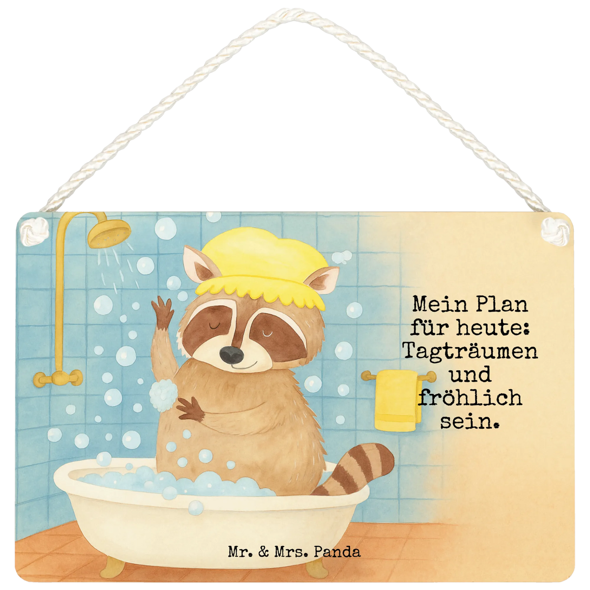 Deko Schild Waschbär Design sprüche schild, Dekoration Schild, Schild, wandtafel, wandhänger, Motivschild, Wandschild, hängeschild, Deko Schild, Dekoschild, Holzschild, Deko Wandtafel, Türschild, Spruchschild, Dekobrett, Wandbild Holz, Deko Wandbild, dekotafel, kleine aufmerksamkeit, holzbild, Tiere, Lustige Sprüche, Tiermotive, Gute Laune, Fröhlich, Plan, Tagträumen, Waschbär, Waschen, Seifenblasen