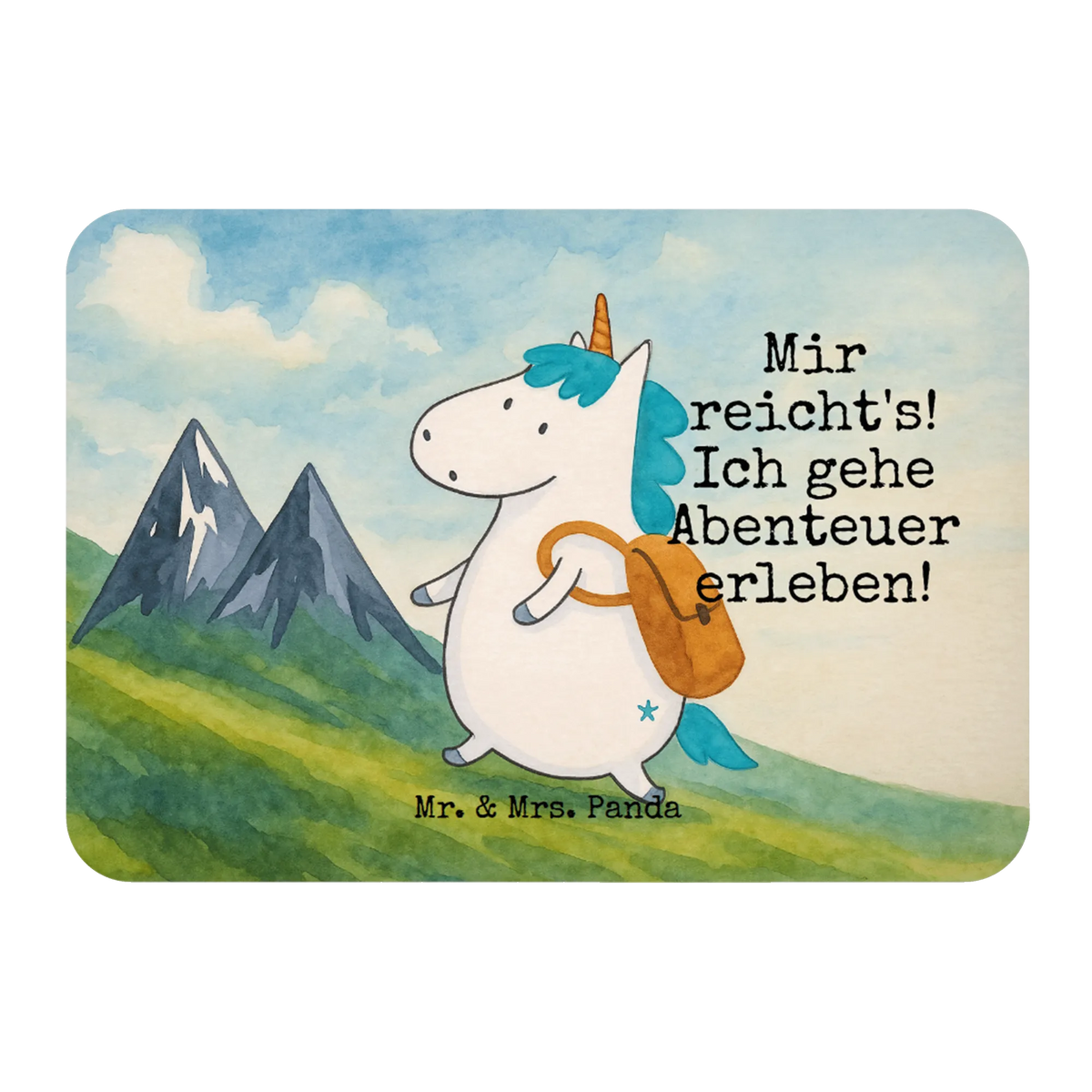 Magnet Einhorn Bergsteiger Design Dekomagnet, küchenmagnet, rechteckmagnet, designmagnet, mdf magnet, magnet, tafelmagnet, spruchmagnet, Pinnwandmagnet, whiteboardmagnet, holzmagnet, holz kühlschrankmagnet, notizmagnet, Kühlschrankmagnet, büromagnet, bildmagnet, haftmagnet, Notizhalter, einkaufszettelmagnet, holz whiteboardmagnet, wandmagnet, memomagnet, zettelhalter, Unicorn, Einhorn, Einhörner, Einhorn Deko, Weltreise, Berge, Reisen, Abenteuer, Entdecker, Bergsteiger, Urlaub, Weltenbummler, Abenteurer