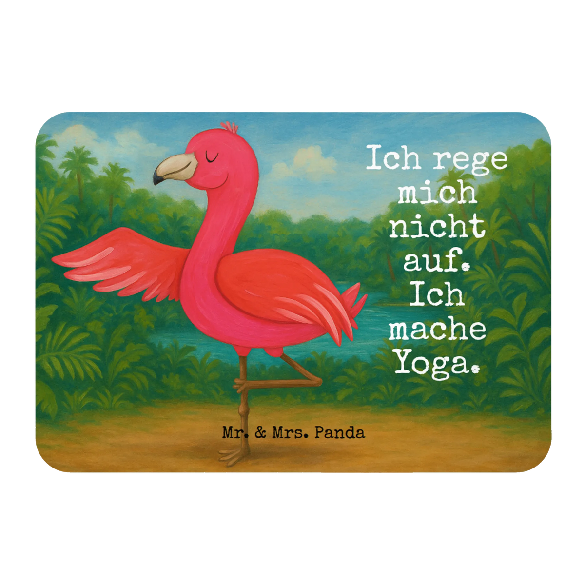 Magnet Flamingo Yoga Design memomagnet, haftmagnet, mdf magnet, designmagnet, büromagnet, Pinnwandmagnet, notizmagnet, Kühlschrankmagnet, Notizhalter, magnet, wandmagnet, holz kühlschrankmagnet, holz whiteboardmagnet, einkaufszettelmagnet, küchenmagnet, Dekomagnet, holzmagnet, bildmagnet, zettelhalter, whiteboardmagnet, rechteckmagnet, tafelmagnet, spruchmagnet, Flamingo, Aufregen, Entspannung, Tiefenentspannung, Yoga-Übung, Namaste, Yoga, Achtsamkeit, Ärger, Vogel