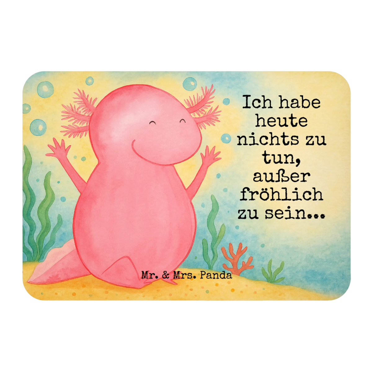 Magnet Axolotl Hurra Design bildmagnet, holz whiteboardmagnet, büromagnet, Pinnwandmagnet, Kühlschrankmagnet, whiteboardmagnet, designmagnet, notizmagnet, mdf magnet, küchenmagnet, holz kühlschrankmagnet, spruchmagnet, memomagnet, tafelmagnet, Notizhalter, rechteckmagnet, zettelhalter, Dekomagnet, magnet, wandmagnet, einkaufszettelmagnet, holzmagnet, haftmagnet, Axolotl, Molch, Lurch, Freude, Schwanzlurch, Spaß, Zufriedenheit, Axolot, Lurche, Fröhlich, Motivation