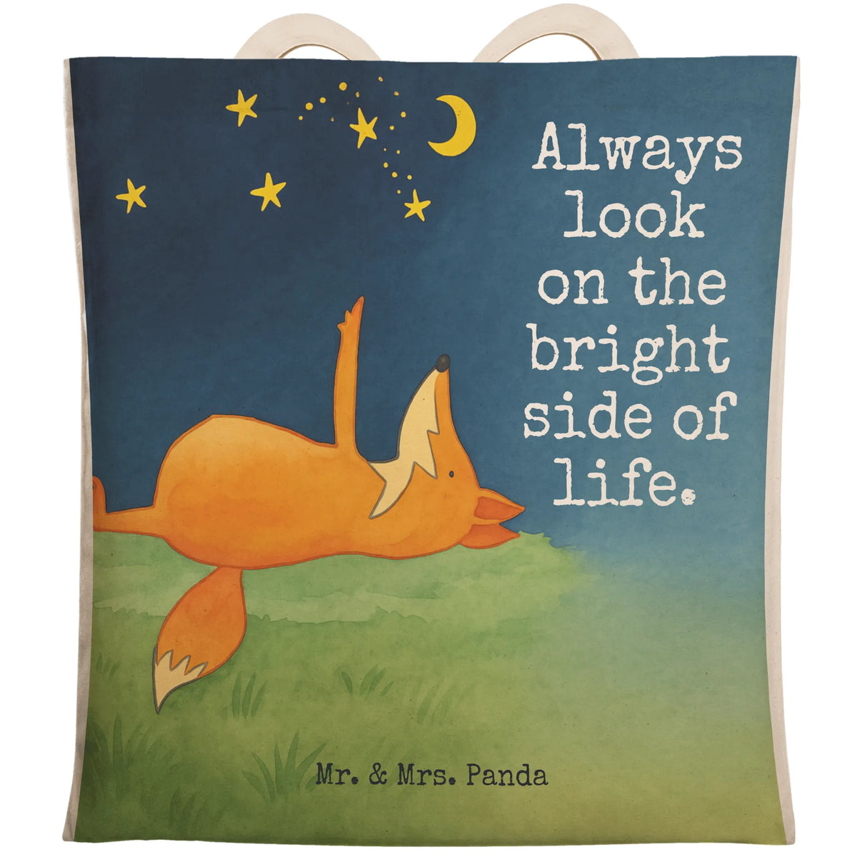 Einkaufstasche Fuchs Sterne Design Beutel, Shoppingbag, cityshopper, großer shopper, Alltagstasche, Stoffbeutel, Große Einkaufstasche, Stofftasche, stoffshopper, taschen shopper, Beutel Tasche, mehrzwecktasche, shopping bag, Tote Bag, markttasche, Beuteltasche, Freizeittasche, Henkeltasche, einkaufsshopper, Stofftragetasche, Tasche, Tragetasche, Tragetasche Mit Spruch, Einkaufstasche, Tragetasche Bedruckt, Shoppingtasche, Fuchs, Tröstende Worte, Spruch Positiv, Füchse, Always Look On The Bright Side Of Life, Spruch schön, Romantik