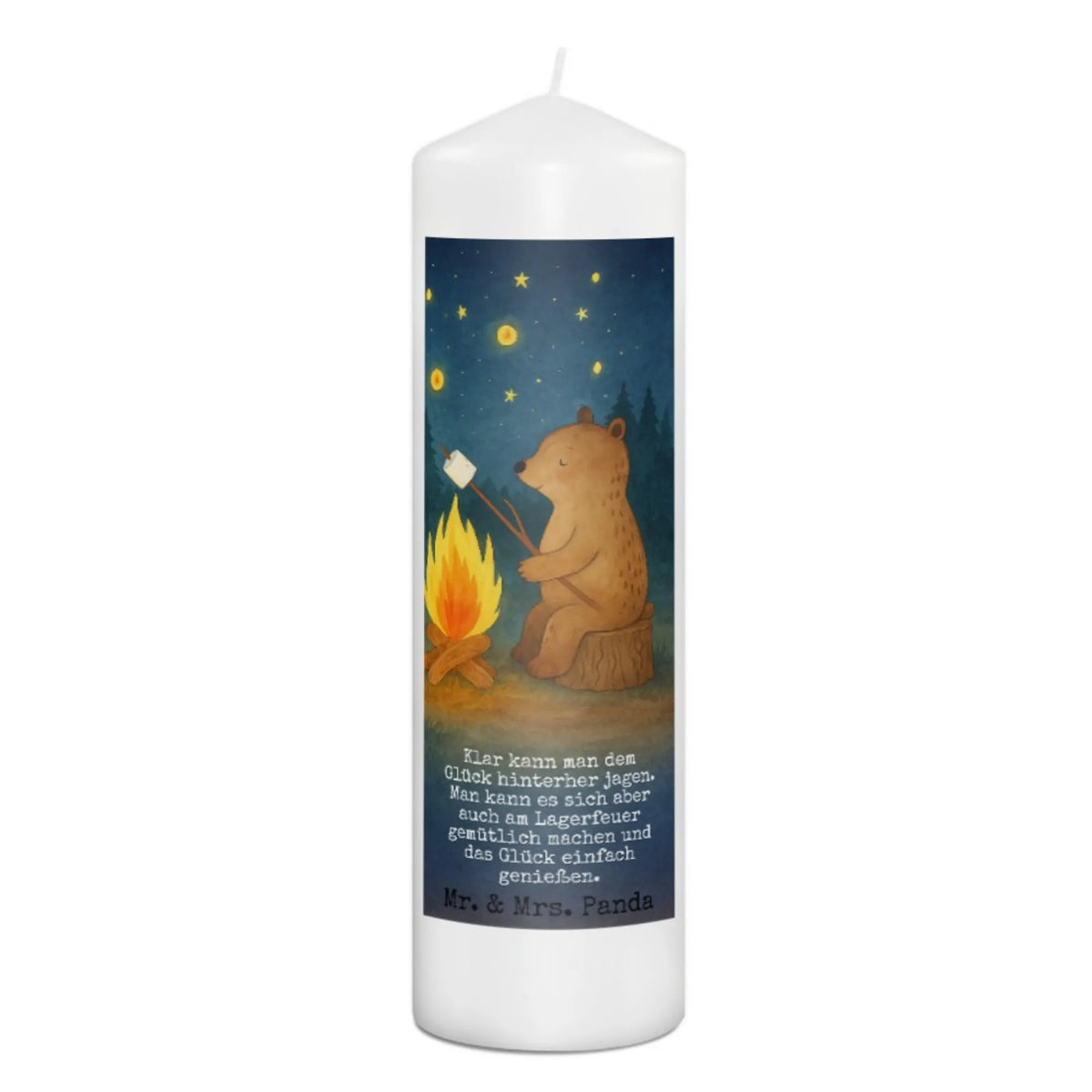 Candle Bear & Ladybird campfire Design teddy bear, cuddly toy, Campfire