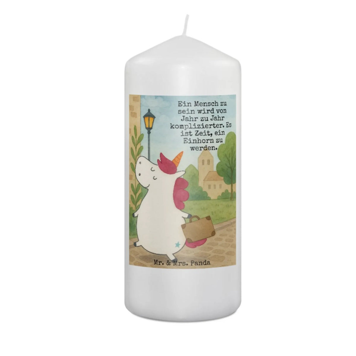 Candle unicorn Suitcase Design suitcase, travel, adventure, holiday present, luggage, traveler gift