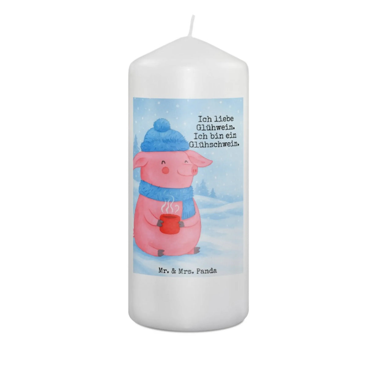 Candle Pig Mulled wine Design snow, Christmas time, Christmas market, mulled wine, punch, mulled pig