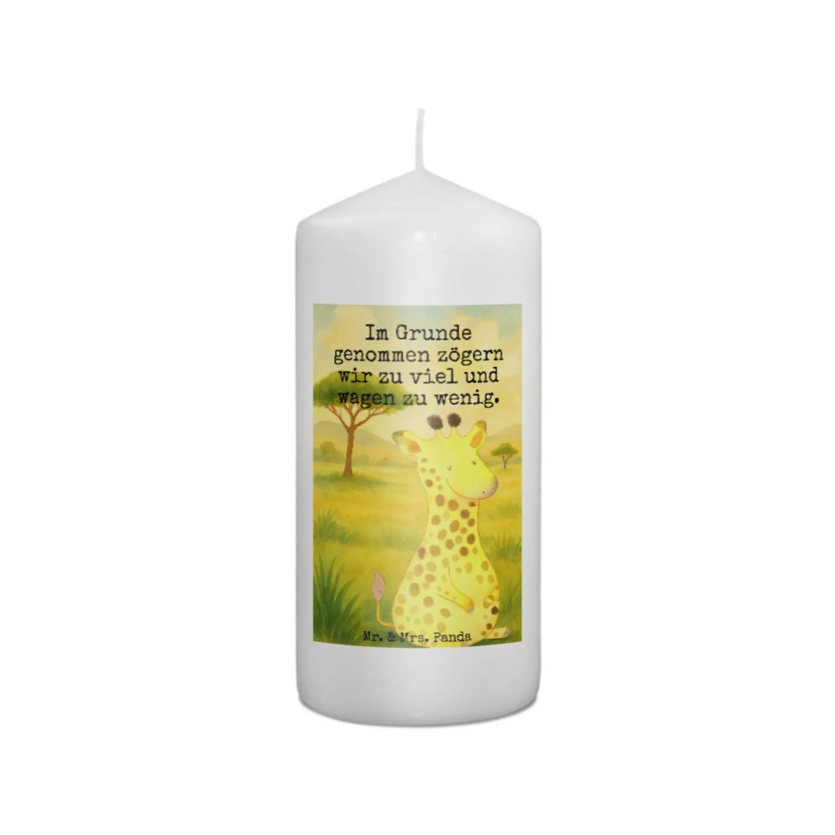 Candle giraffe Satisfied Design Africa, Adventure