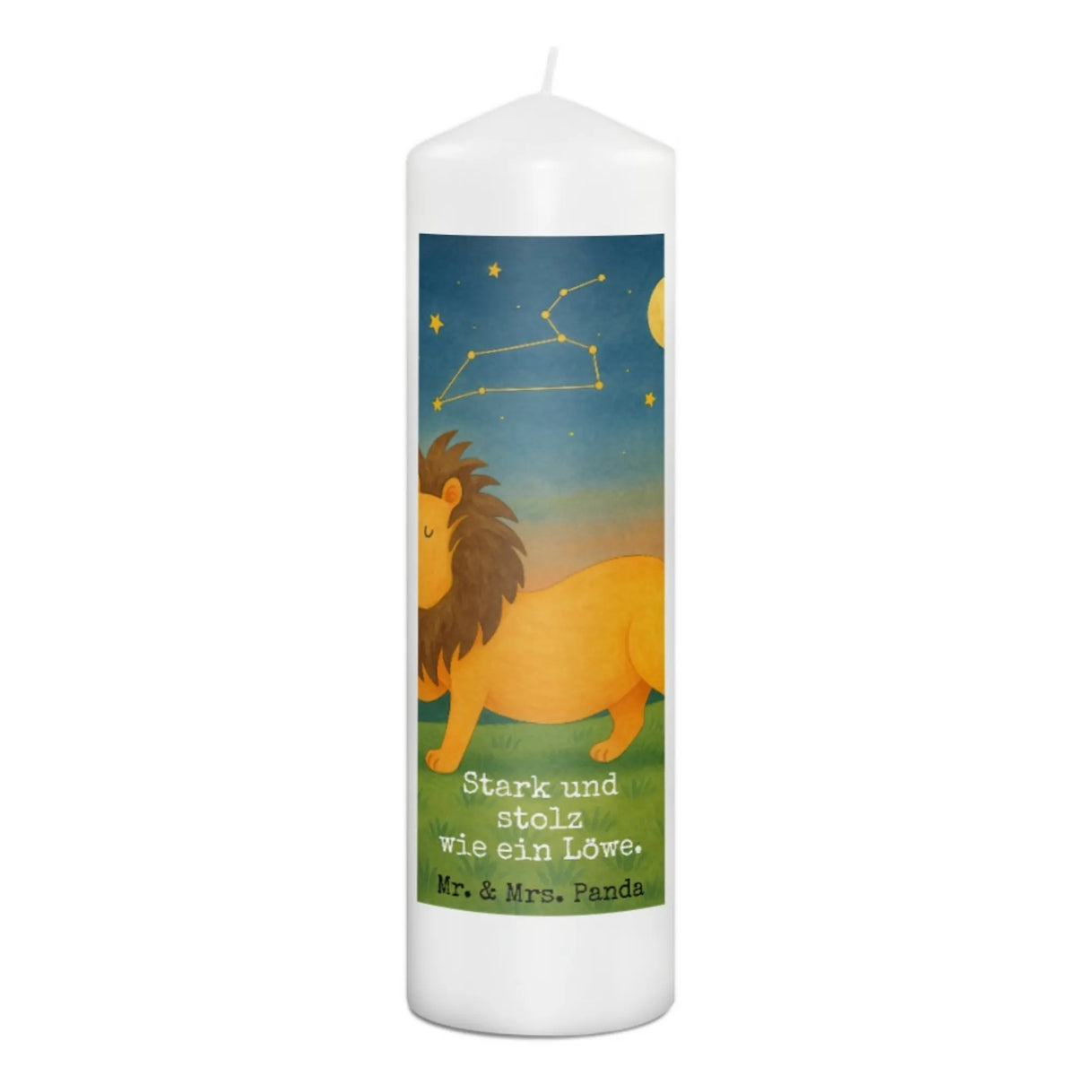 Candle Star sign Lion Design astrology, date of birth, month of birth, constellations, birthdays, lion zodiac sign, gift august, gift july, birthday august, lion gift, birthday july, king of animals