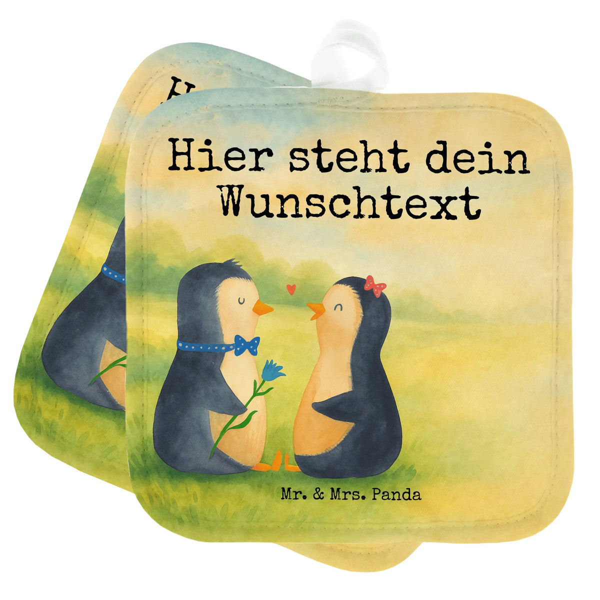 Personalisierte Topflappen Pinguin Pärchen Design Topflappen Personalisiert, Topflappen mit Namen, Personalisierte Topfhandschuhe, Topflappen selbst gestalten, Küchenaccessoires personalisiert, Topfhandschuhe personalisiert, Topflappen bedrucken, Personalisierte Topflappen, Topflappen Set Personalisiert, Topfhandschuhe mit Namen, Küchenzubehör personalisiert, Küchentextilien personalisiert, Pinguin, Traumpaar, Hochzeit, Hochzeitstag, Hochzeitsgeschenk, Pinguine, Liebesbeweis, Liebespaar, Liebe, Große Liebe, Jahrestag, Verlobung, Liebesgeschenk