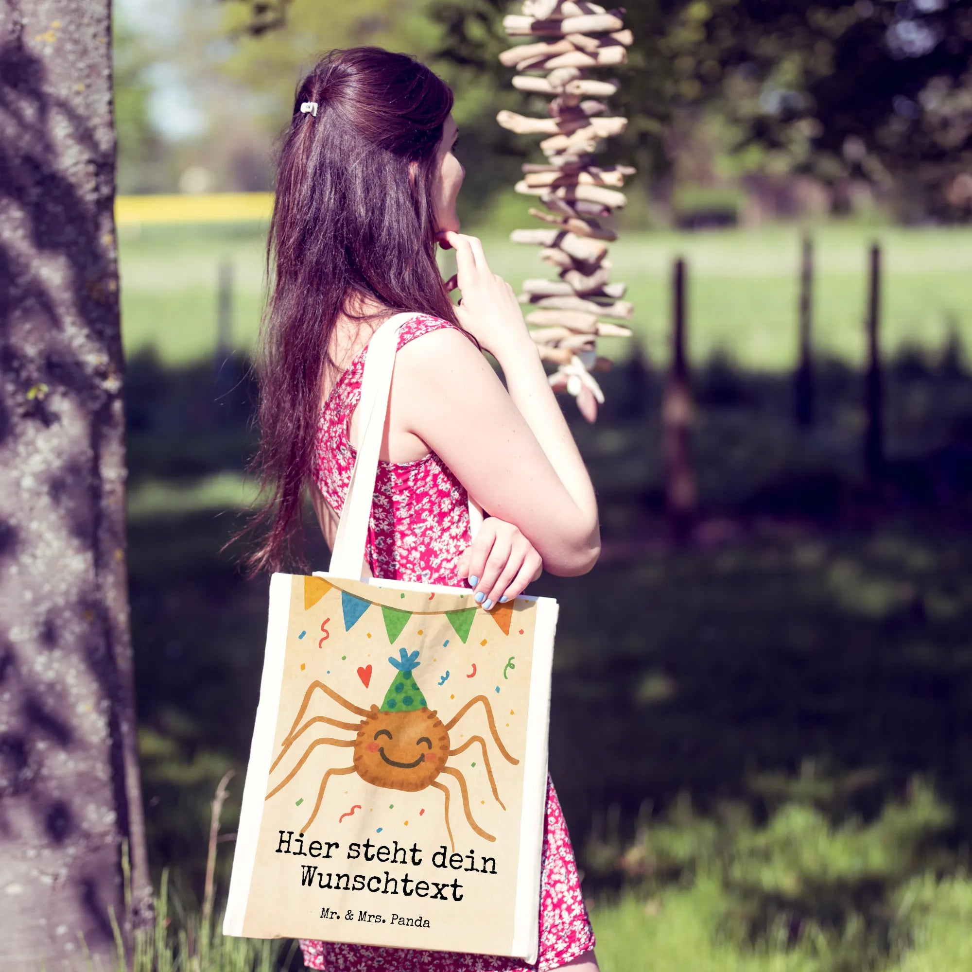 Personalizowana torba Pająk Agata Impreza Design Pająk Agathe, Pająk, Filmy, Towary