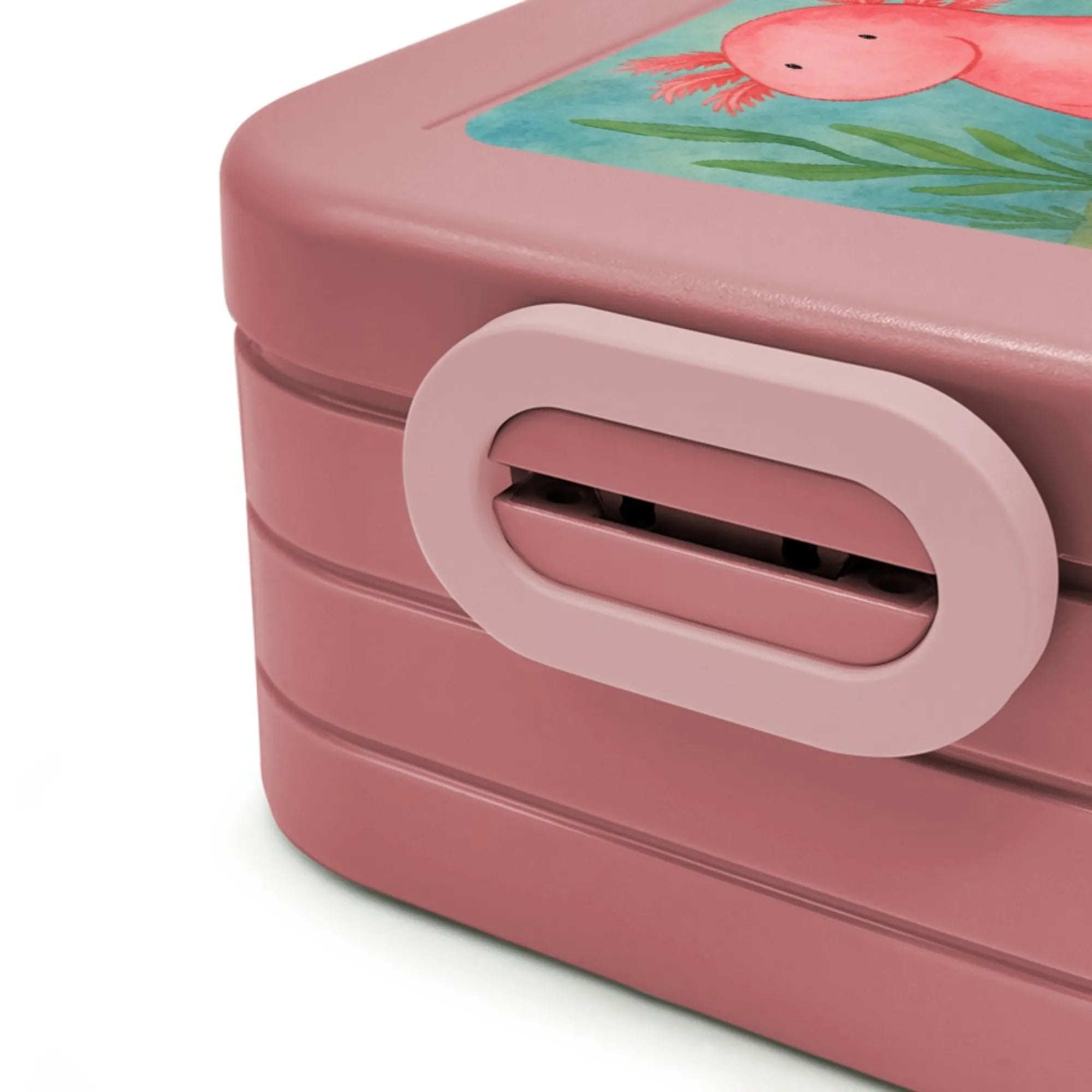 aksolotl null Design Snackbox, Snackdose, Frischhaltedose, Jausenbox, Bento-Brotdose, Bentobox, Essensbox, Lebensmittelbehälter, Lunchbox, Essensbehälter, Meal Prep Box, Bento Box, Vesperbox, Axolotl, Molch, Weisheit, Axolot, Vergnügt, Fröhlich, Zufrieden, Freundin, Liebe, Lebensweisheit, Lebensstil