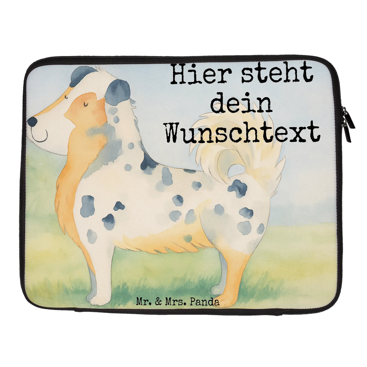 Personalized Notebook Bag Dog Australia Shepherd Design dog sayings, gifts for dogs, Christmas gifts for dogs, what do you give a dog lover, funny gifts for dog owners, bag with dog print, dog decorative items, mutt, love for dogs, hound, love dogs, woof, dog mama, dog breed, Sayings, Dog love, Australia Shepherd, Saying, Family dog