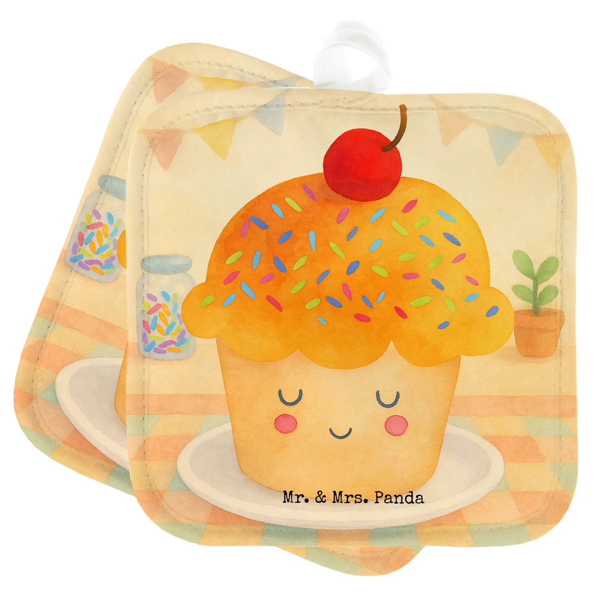 2er Set Topflappen  Cupcake Design topfhalter, Topflappen im Doppelpack, Topflappen Set, Ofenlappen, Topflappen 2er Set, Topfuntersetzer, Zwei Topflappen, Topflappenset, Kochlappen, Doppel Topflappen, Topflappen, 2er Set Topflappen, Lustige Sprüche, Tiere, Tiermotive, Gute Laune, Wunder, Geschenk Koch, Cupcakes, Küche Spruch, Backen Geschenk, Motivation Sprüche, Küche Deko, Muffin