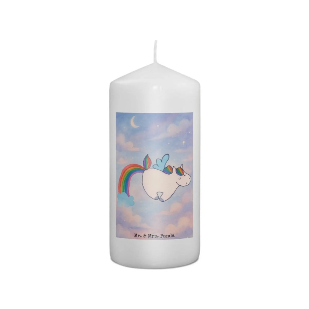 Candle unicorn Pegasus Design Kerze, Zylinderkerze, Bedruckte Kerze, Stumpenkerze, Blockkerze, Erinnerungslicht, Erinnerungskerze, Wachskerze, Unicorn, Einhorn Deko, Einhörner, Einhorn, Erwachsenwerden, Spielen, Regenbogen, Realität, Glitzer