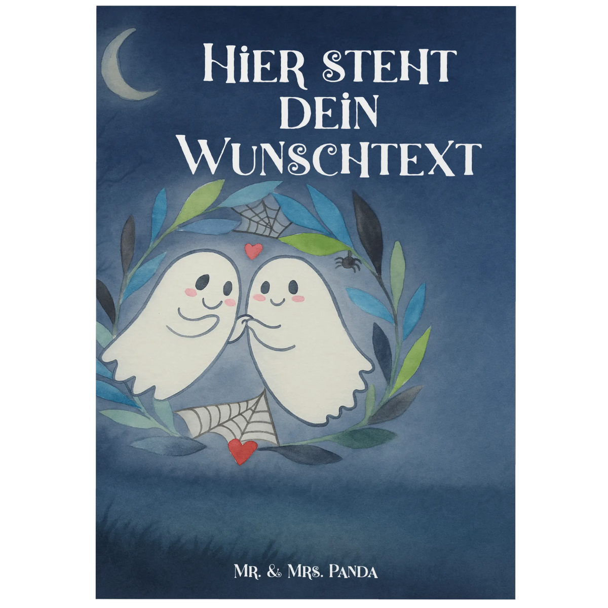 Personalisierte Postkarte Gespenster  Liebe  Design Individualisierbare Postkarte, Karte mit Namen, Postkarten mit Namen, personalisierbare postkarte, individuelle postkarte, Ansichtskarte mit Namen, Personalisierte Karte, Personalisierte Postkarte mit Namen, Grußkarte mit Wunschtext, Personalisierte Postkarte mit Wunschtext, Ansichtskarte mit Wunschtext, Postkarte personalisiert, personalisierte postkarten, Personalisierte Postkarte, Personalisierte Mr. & Mrs. Panda Postkarte, Personalisierbare Grußkarte, Personalisierte Grußkarten, Grußkarte mit eigenem Text, individuelle grußkarte, Postkarte mit Wunschtext, Postkarte mit eigenem Text, Postkarte Personalisierbar, Personalisierte Grußkarte, Postkarte mit Namen, Karte mit Wunschtext, grußkarte personalisiert, Grußkarte mit Namen, Dekoration, Geschenke, Schenken, Deko, Halloween, Martinssingen, Paar, Gespenst, Verliebt