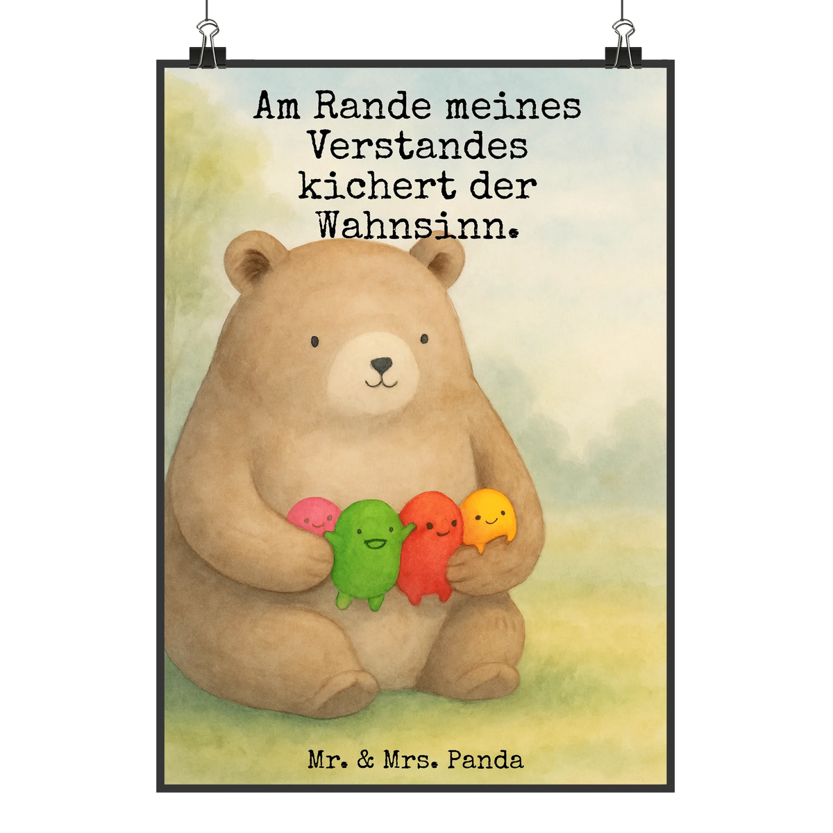 Bild Bär Gefühl Design Wandschmuck, Kunstdruck, Deko Bild, wanddruck, Deko Poster, Mr. & Mrs. Panda Poster, kunstdruck poster, Wanddekoration, grafikposter, Posterdruck, wandkunst, Designposter, typografie poster, drucke, Plakat, Wanddeko Bild, Panda Poster, wanddeko, kunstposter, Wandposter, Design Poster, Bild, Poster, Wandbild, Teddy, Teddybär, Bär, Durchgedreht, Verrückt, Wahnsinn