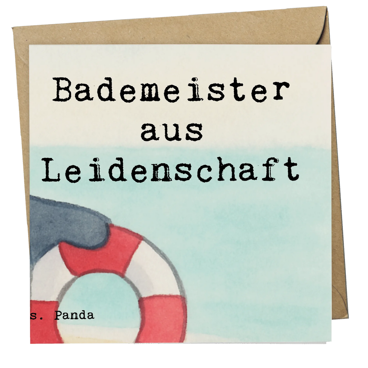 Deluxe Karte Bademeister Leidenschaft Design Grußkarte, anlasskarte, faltkarte, doppelkarte, Glückwunschkarte, Klappkarte, Geschenk, Schenken, Jubiläum, Danke, Dankeschön, Beruf, Ausbildung, Abschied, Rente, Kollege, Kollegin, Arbeitskollege, Mitarbeiter, Firma, Schwimmmeister, Schwimmschule, Schwimmbad, Bademeister, Schwimmverein, Freibad, Badeanstalt, Rettungsschwimmer