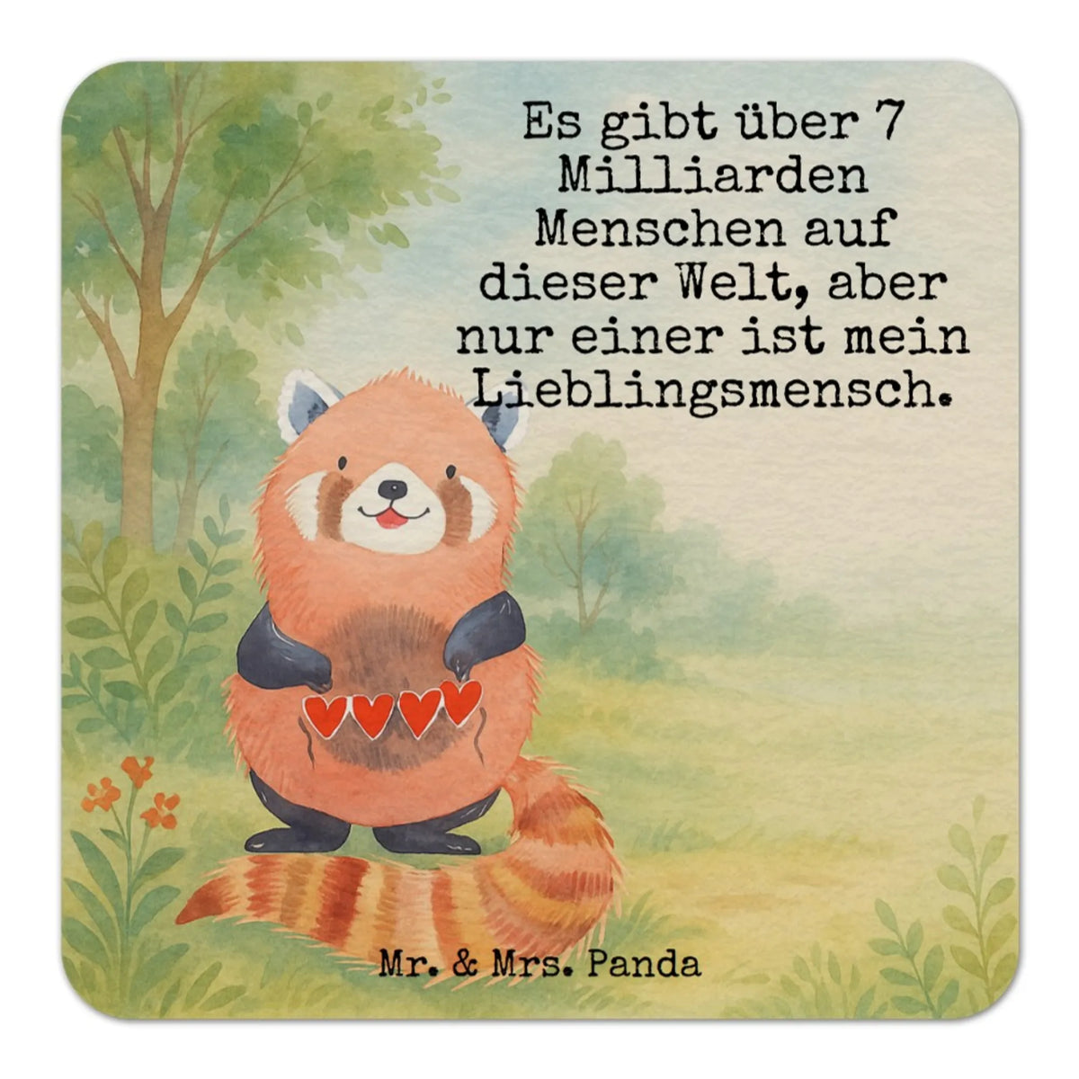 Bierdeckel Roter Panda Design Pappuntersetzer, Tassenuntersetzer, Getränkeuntersetzer, Kaffeeuntersetzer, Bierdeckel, Tischuntersetzer, Flaschenuntersetzer, bieruntersetzer, Bierfilzl, Becheruntersetzer, gläseruntersetzer, Tiermotive, Gute Laune, Tiere, Lustige Sprüche, Lieblingsmensch, Herz, Panda, Rot, Liebling, Liebe