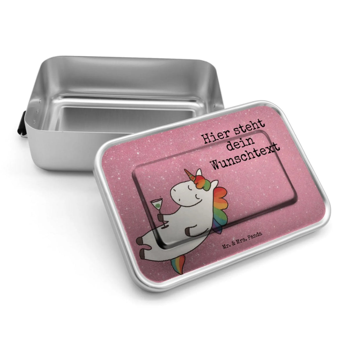 Personalisierte Metall Brotdose Einhorn Cocktail Design Alu Brotdose personalisiert, Personalisierte Snackbox, Bento Box personalisiert, Vesperbox personalisiert, Lunchbox personalisiert, Brotdose mit Namen, Personalisierte Vesperdose, Brotbox mit Namen, Personalisierte Lunchbox, Snackbox personalisiert, Personalisierte Vesperbox, Vesperdose personalisiert, Geschenk mit Namen, Personalisierte Brotdose, Individuelle Brotdose, Vesperbox mit Namen, Personalisierte Frühstücksdose, Brotdose Metall personalisiert, Personalisierte Brotbox, Personalisierte Jausenbox, Brotbox personalisiert, Vesperdose mit Namen, Unicorn, Einhorn, Einhörner, Einhorn Deko, Party, Witzig, Freundin, Geburtstag, Spruch, Cuba Libre, Sekt, Rum, Lustig, Glitzer, Feiern, Spaß, Caipirinha