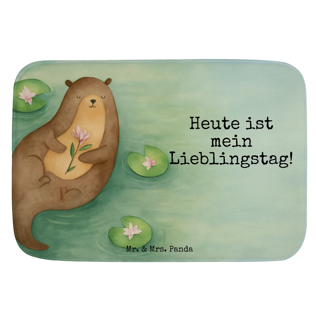 Badematte Otter Seerose Design Badteppich, Badvorleger, Teppich Bad, badezimmermatte, badezimmervorleger, Badezimmerteppich, teppich für bad, Duschvorleger, Vorleger Bad, Badezimmer Matte, duschmatte, wannenvorleger, Teppich Fürs Bad, badezimmer läufer, Bad Fußmatte, Badläufer, fußmatte bad, Badematte, bad läufer, Otter, Fischotter, Seeotter, Otter Seeotter See Otter
