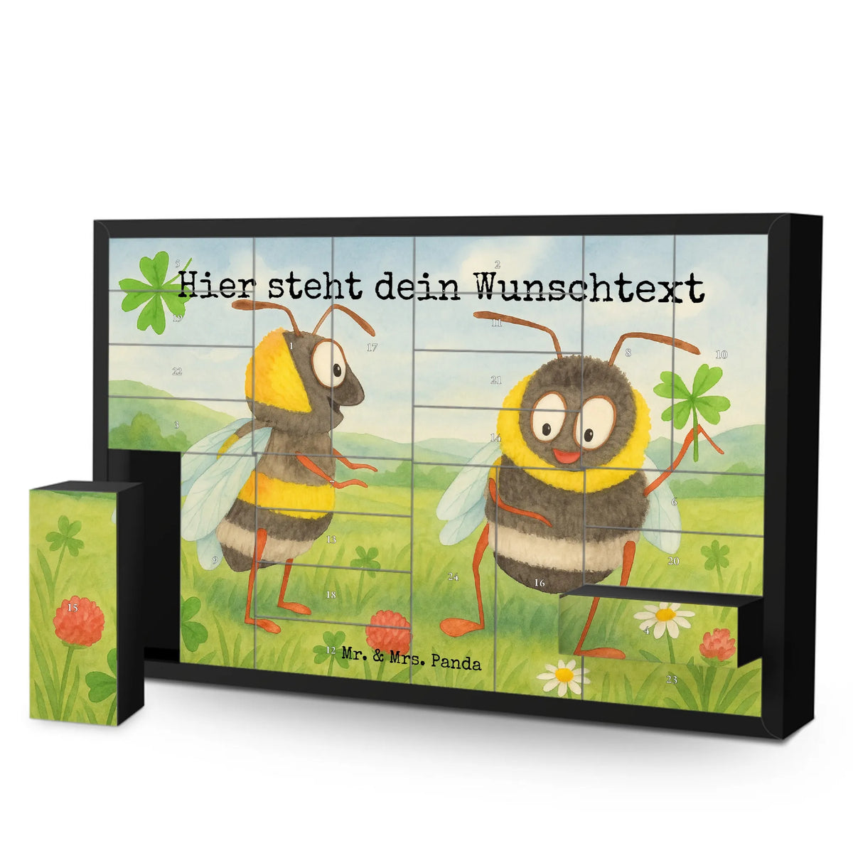 Personalisierter Befüllbarer Adventskalender Hummeln Kleeblatt Design adventskalender mit wunschname, individueller adventskalender, Namens-Adventskalender, weihnachtskalender personalisiert, Individualisierter Adventskalender, adventskalender mit text, Personalisierter Adventskalender, Adventskalender personalisiert 2024, Personalisierbarer Adventskalender, Persönlicher Adventskalender, Adventskalender Name personalisiert, adventskalender personalisiert, Personalisierter Adventskalender 2024, Adventskalender mit Namen, personalisierter weihnachtskalender, Lustige Sprüche, Tiere, Tiermotive, Gute Laune, Spruch Positiv, Spruch schön, glücklich Werden, Spruch Fröhlich, Hummel, Biene, glücklich sein, Biene Deko