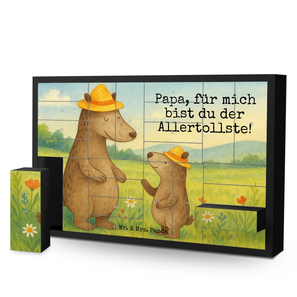 Befüllbarer Adventskalender Bären mit Hut Design Adventskalender Box, diy weihnachtskalender, Diy Adventskalender, Leerer Adventskalender, Bastel Adventskalender, Adventskalender Schachtel, Kalender Zum Befüllen, Adventskalender, selbstbefüllbarer adventskalender, Schachtel Adventskalender, Geschenkekalender, Weihnachtskalender, Muttertag, Vatertag, Mama, Papa, Oma, Opa, Familie, Schwester, Bruder, Daddy, Family, Söhne, Bären, Vorbild, Vater, Kind, Sohn, Lieblingsmensch, Vater-Sohn, Bär, Dad, Kinder, Paps, Papi