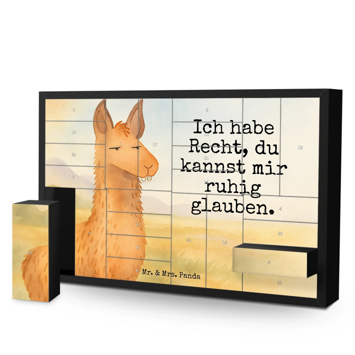 Befüllbarer Adventskalender Lamakopf Genervt Design Adventskalender, Diy Adventskalender, Adventskalender Schachtel, Bastel Adventskalender, Kalender Zum Befüllen, Weihnachtskalender, Adventskalender Box, selbstbefüllbarer adventskalender, Geschenkekalender, diy weihnachtskalender, Schachtel Adventskalender, Leerer Adventskalender, Lama, Alpaka, Partnerin, Chefin, Lamas, Azubi, Genervt sein, Büroalltag, Beste Freundin, Chef, Freundin, Recht haben, Büro