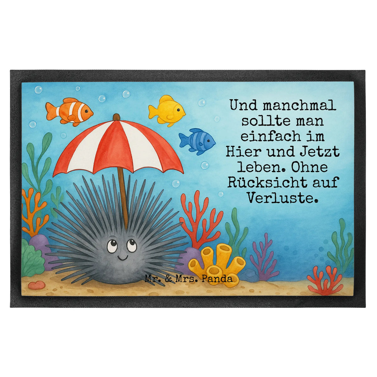 Fußmatte Seeigel Design Fußabtreter, Abtreter, fußmatte, Schmutzfänger, Schuhabstreifer, bodenmatte, Vorleger, Outdoor-Matte, Eingangsteppich, Bodenvorleger, Sauberlaufmatte, außenmatte, hausmatte, Schmutzfangmatte, Haustürmatte, Fussmatte, Abtretmatte, Gummi-Fußmatte, Eingangsmatte, Türmatte, Schmutzmatte, Fußabstreifer, Gummimatte, teppichmatte, Schmutzfangteppich, matte haustür, flurmatte, abstreifer, Türvorleger, Meer, Urlaub, Meerestiere, Hier und Jetzt, Selbstliebe, Selbstakzeptanz, Lebe, Leben, Achtsamkeit, Seeigel