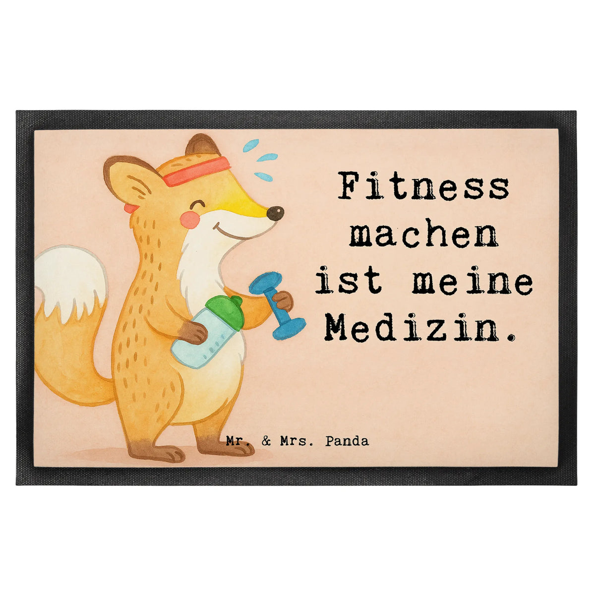 Fußmatte Fuchs Fitness Design Haustürmatte, matte haustür, teppichmatte, außenmatte, Outdoor-Matte, Schmutzmatte, Eingangsmatte, Türvorleger, flurmatte, Schmutzfangmatte, Gummi-Fußmatte, Fussmatte, fußmatte, Fußabtreter, Türmatte, Abtreter, Vorleger, Schmutzfänger, Schuhabstreifer, abstreifer, Fußabstreifer, bodenmatte, Abtretmatte, Schmutzfangteppich, Sauberlaufmatte, Eingangsteppich, Gummimatte, Bodenvorleger, hausmatte, Geschenk, Schenken, Sport, Sportart, Hobby, Danke, Dankeschön, Auszeichnung, Gewinn, Sportler, Fitness, Sportclub, Kraftsport, Sport Treiben, Fitnessstudio