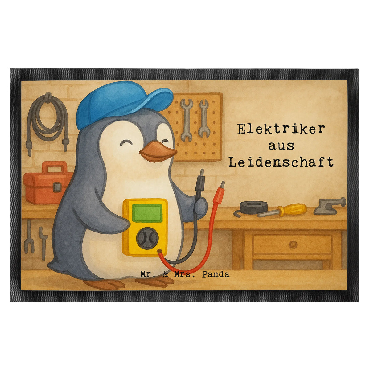 Fußmatte Elektriker Leidenschaft Design abstreifer, Abtretmatte, Türvorleger, Abtreter, Sauberlaufmatte, Eingangsteppich, hausmatte, Schmutzfangteppich, Schmutzfänger, Fußabstreifer, Bodenvorleger, fußmatte, Haustürmatte, Outdoor-Matte, Gummi-Fußmatte, Vorleger, außenmatte, Fussmatte, flurmatte, Schmutzfangmatte, Fußabtreter, matte haustür, Türmatte, bodenmatte, teppichmatte, Schmutzmatte, Schuhabstreifer, Gummimatte, Eingangsmatte, Geschenk, Schenken, Danke, Jubiläum, Dankeschön, Beruf, Ausbildung, Abschied, Rente, Kollege, Kollegin, Arbeitskollege, Mitarbeiter, Firma, Elektronmonteur, Elektrotechniker, Elektromeister, Gesellenprüfung, Elektroinstallateur, Elektriker