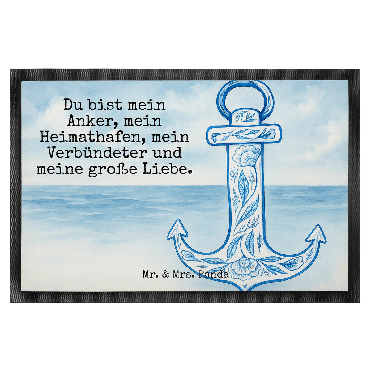 Fußmatte Anker Blau Design bodenmatte, Bodenvorleger, flurmatte, Schmutzfangteppich, Schuhabstreifer, Gummimatte, Outdoor-Matte, Eingangsmatte, Fussmatte, Vorleger, Fußabstreifer, Schmutzfangmatte, Schmutzfänger, matte haustür, fußmatte, Türmatte, Schmutzmatte, Gummi-Fußmatte, Eingangsteppich, Türvorleger, abstreifer, Sauberlaufmatte, Haustürmatte, Abtretmatte, Fußabtreter, Abtreter, außenmatte, hausmatte, teppichmatte, Lustige Sprüche, Gute Laune, Tiermotive, Tiere