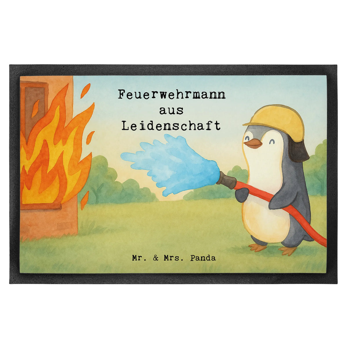 Fußmatte Feuerwehrmann Leidenschaft Design Fußabstreifer, Vorleger, flurmatte, matte haustür, Bodenvorleger, Eingangsteppich, Sauberlaufmatte, Türvorleger, Schmutzmatte, Abtretmatte, Abtreter, außenmatte, Haustürmatte, Fussmatte, fußmatte, Gummimatte, hausmatte, abstreifer, Türmatte, Gummi-Fußmatte, teppichmatte, Schuhabstreifer, Schmutzfangmatte, Schmutzfänger, Schmutzfangteppich, bodenmatte, Outdoor-Matte, Eingangsmatte, Fußabtreter, Geschenk, Schenken, Jubiläum, Danke, Dankeschön, Beruf, Ausbildung, Abschied, Rente, Kollege, Kollegin, Arbeitskollege, Mitarbeiter, Firma, Feuerwehrmann, Freiwillige Feuerwehr, Feuerwehr, Feuerwehrhauptmann, Brandschutz