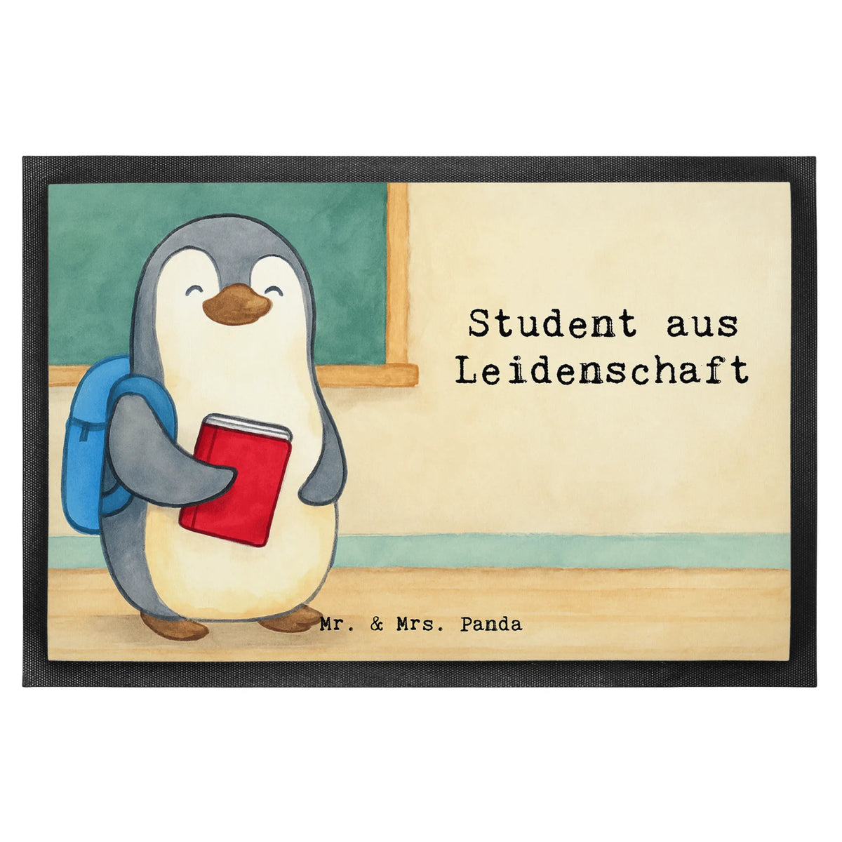 Fußmatte Student Leidenschaft Design flurmatte, Bodenvorleger, fußmatte, abstreifer, Eingangsmatte, Sauberlaufmatte, Schmutzfangteppich, Gummi-Fußmatte, Abtretmatte, teppichmatte, außenmatte, Vorleger, Schmutzmatte, Fußabtreter, Fußabstreifer, Fussmatte, Schmutzfänger, Haustürmatte, Schuhabstreifer, Türvorleger, Türmatte, bodenmatte, Outdoor-Matte, Gummimatte, Eingangsteppich, Abtreter, hausmatte, matte haustür, Schmutzfangmatte, Firma, Mitarbeiter, Arbeitskollege, Kollegin, Kollege, Rente, Abschied, Ausbildung, Beruf, Jubiläum, Geschenk, Dankeschön, Danke, Schenken